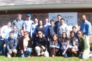 Law student volunteers from around the country at the Mississippi Center for Justice