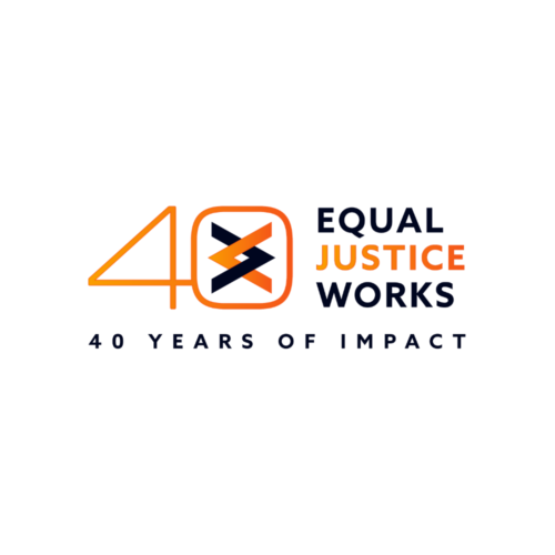 40th logo reads 40 Equal Justice Works 
