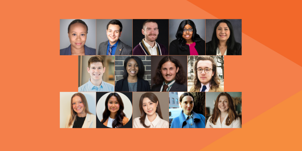 Headshot grid of 2024 CVAP Student Fellows